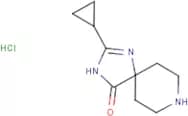 2-Cyclopropyl-1,3,8-triazaspiro[4.5]dec-1-en-4-one hydrochloride