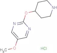 5-Methoxy-2-(piperidin-4-yloxy)pyrimidine hydrochloride