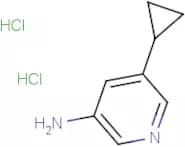 5-Cyclopropylpyridin-3-amine dihydrochloride