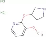 3-Methoxy-2-(pyrrolidin-3-yloxy)pyridine dihydrochloride