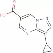 3-Cyclopropylpyrazolo[1,5-a]pyrimidine-6-carboxylic acid