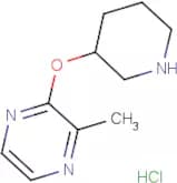 2-Methyl-3-(piperidin-3-yloxy)pyrazine hydrochloride
