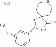 2-(3-Methoxyphenyl)-1,3,8-triazaspiro[4.5]dec-1-en-4-one hydrochloride