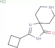 2-Cyclobutyl-1,3,8-triazaspiro[4.5]dec-1-en-4-one hydrochloride