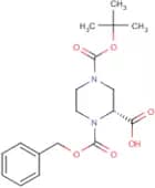(2R)-1-Benzyloxycarbonyl-4-tert-butoxycarbonyl-piperazine-2-carboxylic acid