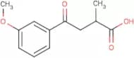 2-Methyl-4-oxo-4-(3'-methoxyphenyl)butyric acid
