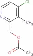 (4-Chloro-3-methylpyridin-2-yl)methyl acetate