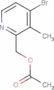 (4-Bromo-3-methylpyridin-2-yl)methyl acetate