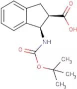 cis-1-tert-Butoxycarbonylamino-indan-2-carboxylic acid