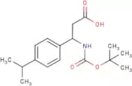 3-tert-Butoxycarbonylamino-3-(4-isopropylphenyl)-propionic acid
