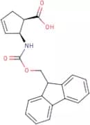 cis-2-(((9H-Fluoren-9-yl)methoxy)carbonylamino)cyclopent-3-ene-1-carboxylic acid