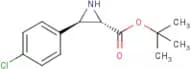 trans-tert-Butyl 3-(4-chlorophenyl)aziridine-2-carboxylate