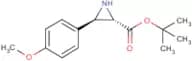 trans-tert-Butyl 3-(4-methoxyphenyl)aziridine-2-carboxylate
