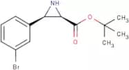 cis-tert-Butyl 3-(3-bromophenyl)-aziridine-2-carboxylate
