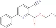 Ethyl 3-cyano-6-phenylpyridine-2-carboxylate
