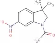 1-(3,3-Dimethyl-6-nitroindolin-1-yl)ethanone