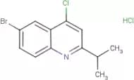 6-Bromo-4-chloro-2-isopropylquinoline hydrochloride