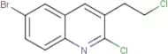 2-Chloro-3-(2-chloroethyl)-6-bromoquinoline
