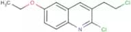 2-Chloro-3-(2-chloroethyl)-6-ethoxyquinoline