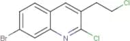 2-Chloro-3-(2-chloroethyl)-7-bromoquinoline
