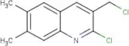 2-Chloro-3-chloromethyl-6,7-dimethylquinoline