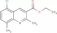 5-Chloro-2,8-dimethylquinoline-3-carboxylic acid ethyl ester