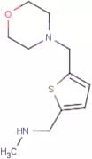 2-[(Methylamino)methyl]-5-(morpholin-4-ylmethyl)thiophene