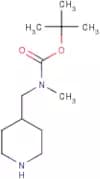 tert-Butyl methyl(piperidin-4-ylmethyl)carbamate