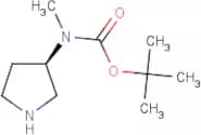(3R)-3-(Methylamino)pyrrolidine, 3-BOC protected
