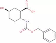 (1R*,2R*,5R*)-2-Benzyloxycarbonylamino-5-hydroxy-cyclohexanecarboxylic acid