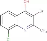 3-Bromo-8-chloro-4-hydroxy-2-methylquinoline