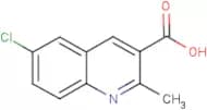 6-Chloro-2-methylquinoline-3-carboxylic acid
