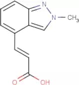 (2E)-3-(2-Methyl-2H-indazol-4-yl)acrylic acid