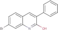 7-Bromo-2-hydroxy-3-phenylquinoline
