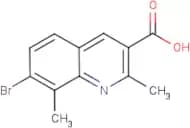 7-Bromo-2,8-dimethylquinoline-3-carboxylic acid