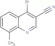4-Bromo-8-methylquinoline-3-carbonitrile