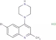 6-Bromo-2-methyl-4-(piperazin-1-yl)quinoline Hydrochloride