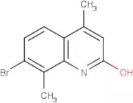 2-Hydroxy-4,8-dimethyl-7-bromo-quinoline