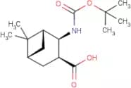 (1R,2R,3S,5R)-(2-tert-Butoxycarbonylamino)-6,6-dimethylbicyclo[3.1.1]heptan-3-carboxylic acid