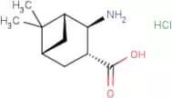(1R,2R,3R,5R)-2-Amino-6,6-dimethylbicyclo[3.1.1]heptan-3-carboxylic acid hydrochloride