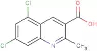 5,7-Dichloro-2-methylquinoline-3-carboxylic acid