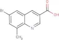 6-Bromo-8-methylquinoline-3-carboxylic acid