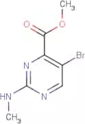 Methyl 5-bromo-2-(methylamino)pyrimidine-4-carboxylate