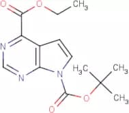 7-tert-Butyl 4-ethyl 7H-pyrrolo[2,3-d]pyrimidine-4,7-dicarboxylate
