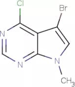 5-Bromo-4-chloro-7-methyl-7H-pyrrolo[2,3-d]pyrimidine