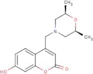 4-{[cis-2,6-Dimethylmorpholin-4-yl]methyl}-7-hydroxy-2H-chromen-2-one