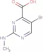 5-Bromo-2-(methylamino)pyrimidine-4-carboxylic acid