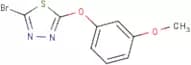 2-Bromo-5-(3-methoxyphenoxy)-1,3,4-thiadiazole