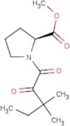Methyl (2S)-1-(3,3-dimethyl-2-oxopentanoyl)pyrrolidine-2-carboxylate