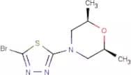 4-(5-Bromo-1,3,4-thiadiazol-2-yl)-cis-2,6-dimethylmorpholine